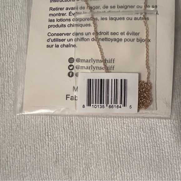 ✨BRAND NEW✨ MARLYN SCHIFF  Double Layered Necklace ✨BEAUTIFUL - Picture 8 of 8